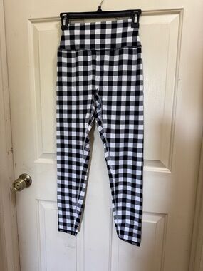 Black & White Checkered Leggings